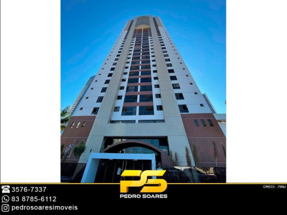 Apartamento com 3 Quartos à Venda, 125 m² em Brisamar - João Pessoa