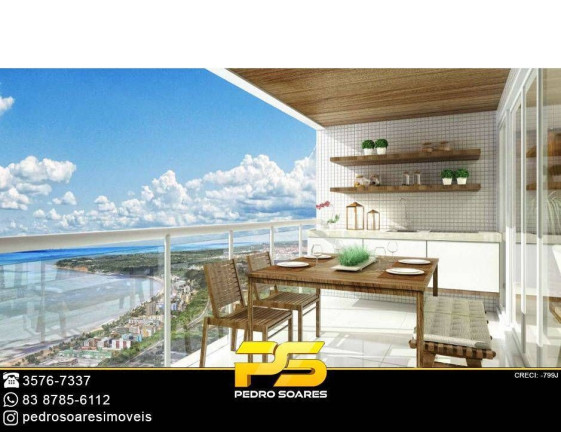 Imagem Apartamento com 4 Quartos à Venda, 265 m² em Altiplano Cabo Branco - João Pessoa