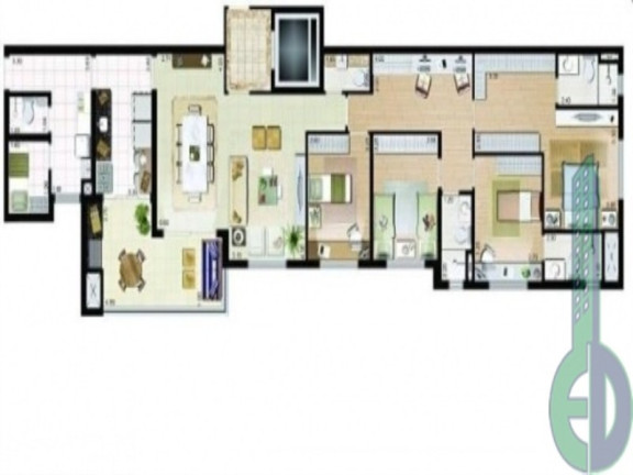 Imagem Imóvel com 3 Quartos à Venda, 144 m² em Planalto - São Bernardo Do Campo Imagem Imóvel com 3 Quartos à Venda, 144 m² em Planalto - São Bernardo Do Campo
