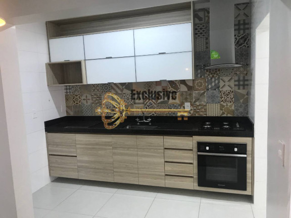 Imagem Apartamento com 3 Quartos à Venda, 96 m² em Vila Scarpelli - Santo André