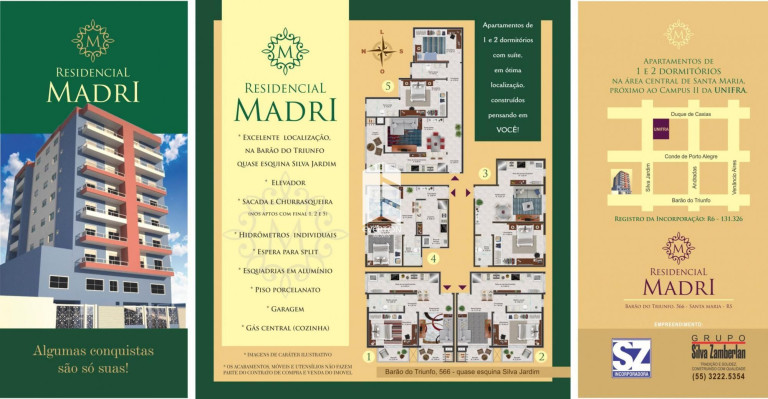 Imagem Apartamento com 1 Quarto à Venda, 48 m² em Nossa Senhora Do Rosário - Santa Maria Imagem Apartamento com 1 Quarto à Venda, 48 m² em Nossa Senhora Do Rosário - Santa Maria