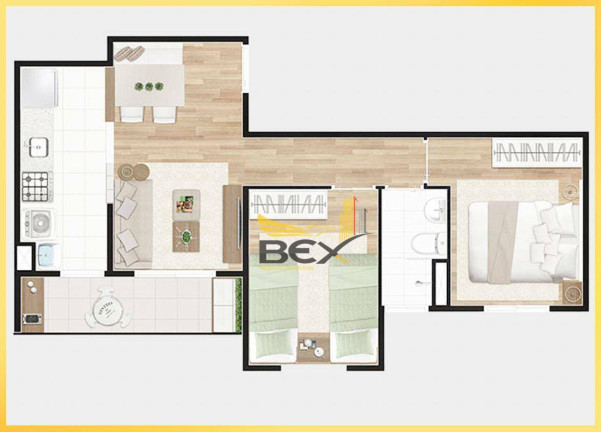 Imagem Apartamento com 2 Quartos à Venda, 49 m² em São Pedro - Osasco Imagem Apartamento com 2 Quartos à Venda, 49 m² em São Pedro - Osasco