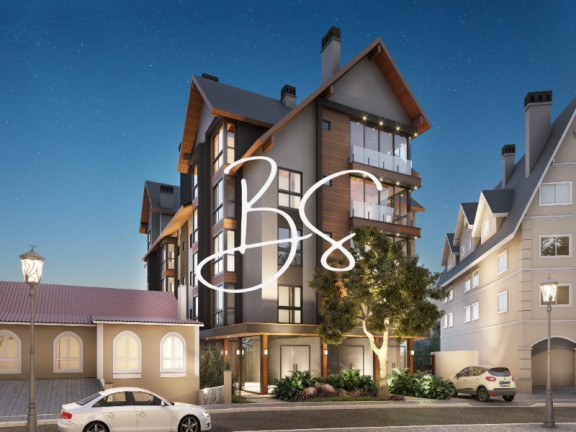 Imagem Apartamento com 1 Quarto à Venda, 56 m² em Centro - Gramado