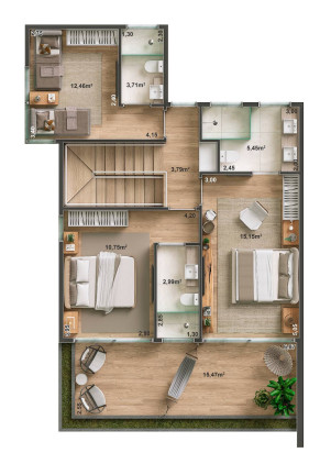 Imagem Apartamento com 4 Quartos à Venda, 251 m² em Loteamento Parque Das Fontes - Aquiraz Imagem Apartamento com 4 Quartos à Venda, 251 m² em Loteamento Parque Das Fontes - Aquiraz