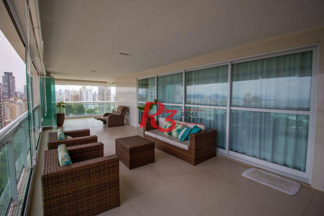 Imagem Apartamento com 4 Quartos à Venda, 324 m² em Aparecida - Santos Imagem Apartamento com 4 Quartos à Venda, 324 m² em Aparecida - Santos