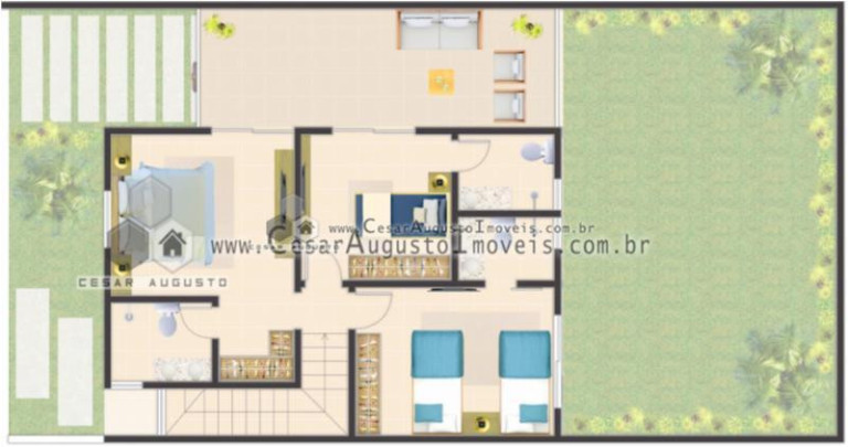 Imagem Casa com 3 Quartos à Venda, 137 m² em Coaçu - Eusébio Imagem Casa com 3 Quartos à Venda, 137 m² em Coaçu - Eusébio