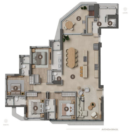 Imagem Cobertura com 4 Quartos à Venda, 390 m² em Centro - Balneário Camboriú
