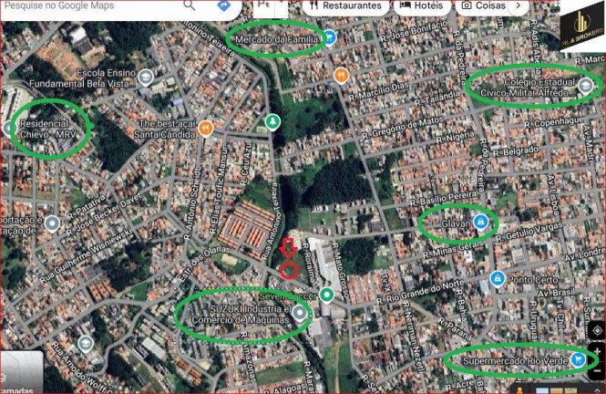 Imagem Terreno à Venda, 960 m² em Campo Pequeno - Colombo Imagem Terreno à Venda, 960 m² em Campo Pequeno - Colombo