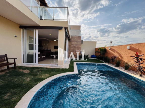 Casa com 3 Quartos à Venda, 370 m² em Condomínio Vilage La Montagne - São José Do Rio Preto