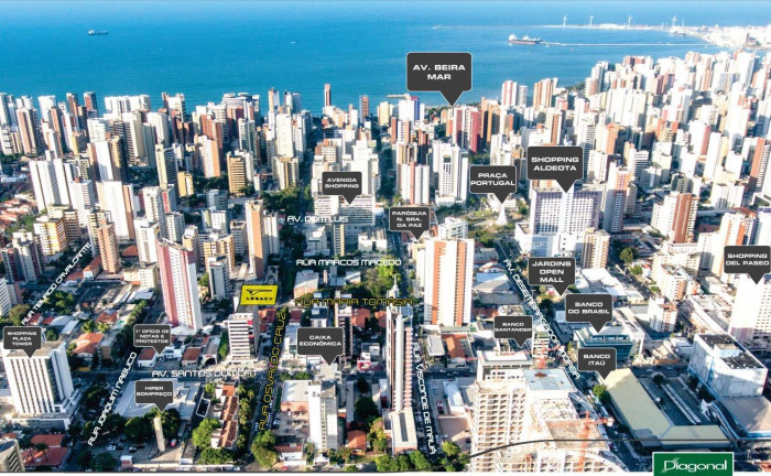 Apartamento com 4 Quartos à Venda, 330 m² em Meireles - Fortaleza