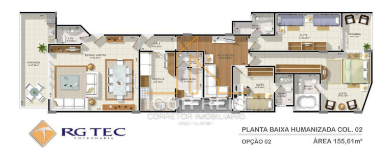 Imagem Apartamento com 3 Quartos à Venda, 180 m² em Pq. Maria Queiroz - Campos Dos Goytacazes