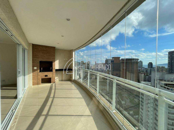 Apartamento com 3 Quartos para Alugar, 117 m² em Gonzaga - Santos