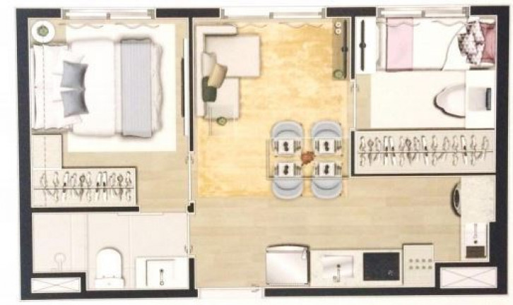 Imagem Studio com 1 Quarto à Venda, 24 m² em Tatuapé - São Paulo