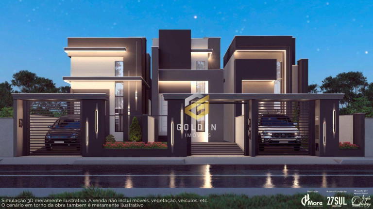 Imagem Casa com 3 Quartos à Venda, 91 m² em Areias (loteamento Galápagos) - Tijucas Imagem Casa com 3 Quartos à Venda, 91 m² em Areias (loteamento Galápagos) - Tijucas