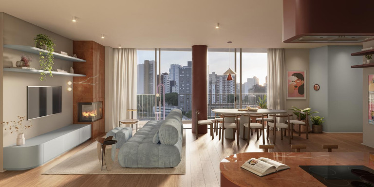 Imagem Apartamento com 3 Quartos à Venda, 130 m² em Batel - Curitiba Imagem Apartamento com 3 Quartos à Venda, 130 m² em Batel - Curitiba