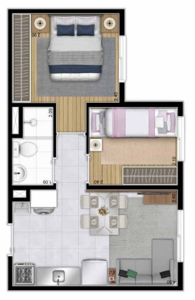 Imagem Apartamento com 2 Quartos à Venda, 34 m² em Barra Funda - São Paulo Imagem Apartamento com 2 Quartos à Venda, 34 m² em Barra Funda - São Paulo