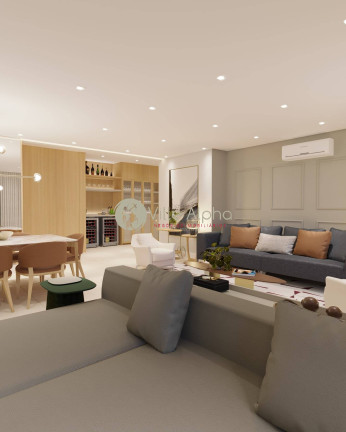 Imagem Apartamento com 3 Quartos à Venda, 185 m² em Pompeia - Santos