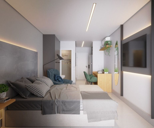 Imagem Apartamento com 1 Quarto à Venda, 26 m² em Tambaú - João Pessoa