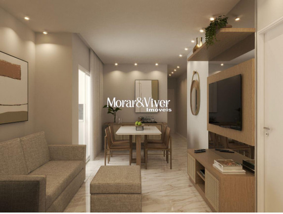 Imagem Apartamento com 2 Quartos à Venda, 44 m² em Bom Jesus - São José Dos Pinhais
