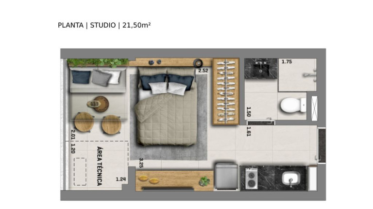 Imagem Studio com 1 Quarto à Venda, 23 m² em Vila Mariana - São Paulo Imagem Studio com 1 Quarto à Venda, 23 m² em Vila Mariana - São Paulo