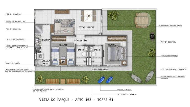 Imagem Apartamento com 2 Quartos à Venda, 44 m² em Parque 10 De Novembro - Manaus Imagem Apartamento com 2 Quartos à Venda, 44 m² em Parque 10 De Novembro - Manaus