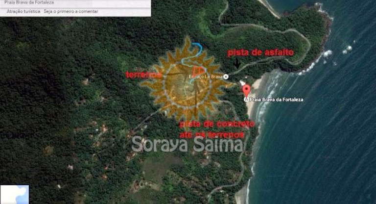 Terreno à Venda, 1.169 m² em Praia Brava - Ubatuba
