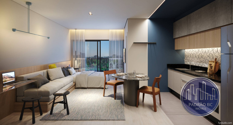 Imagem Studio com 1 Quarto à Venda, 30 m² em Ecoville - Curitiba Imagem Studio com 1 Quarto à Venda, 30 m² em Ecoville - Curitiba
