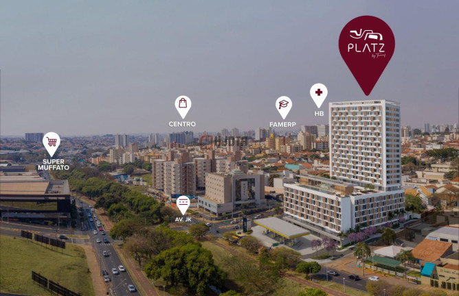 Imagem Apartamento com 1 Quarto à Venda, 35 m² em Platz - São José Do Rio Preto Imagem Apartamento com 1 Quarto à Venda, 35 m² em Platz - São José Do Rio Preto