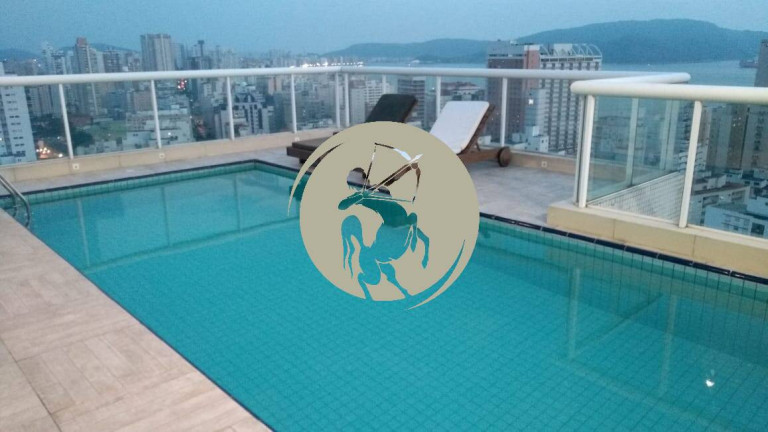 Imagem Cobertura com 4 Quartos à Venda, 440 m² em Gonzaga - Santos