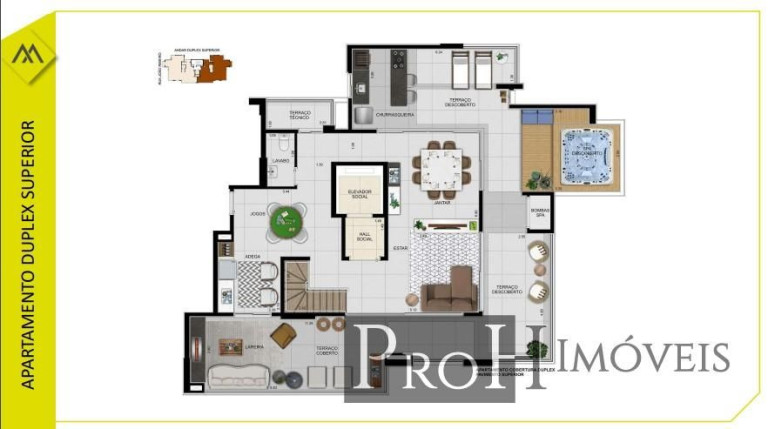 Imagem Cobertura com 3 Quartos à Venda, 323 m² em Campestre - Santo André