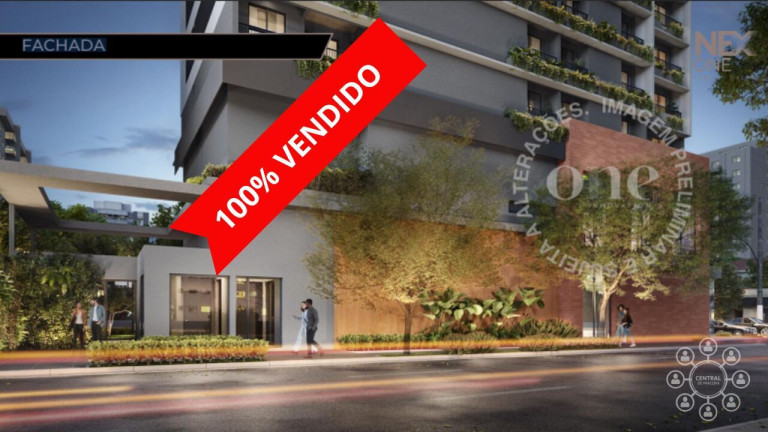 Flat à Venda, 20 m² em Moema - São Paulo