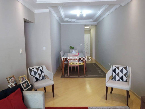 Imagem Apartamento com 3 Quartos à Venda, 104 m² em Vila Alzira - Santo André Imagem Apartamento com 3 Quartos à Venda, 104 m² em Vila Alzira - Santo André