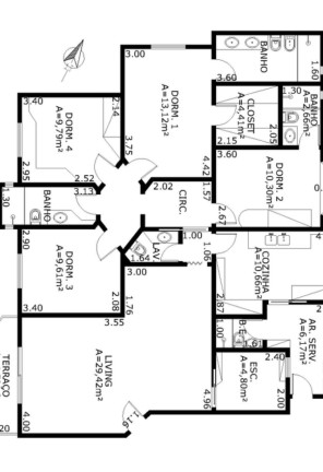 Imagem Apartamento com 4 Quartos à Venda, 143 m² em Vila Andrade - São Paulo