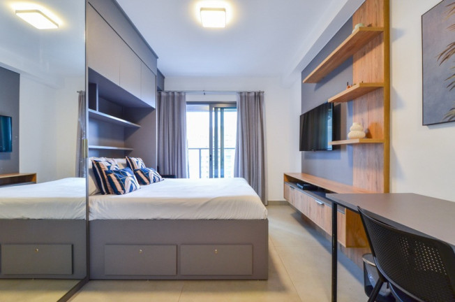 Imagem Imóvel com 1 Quarto à Venda, 24 m² em Indianópolis - São Paulo