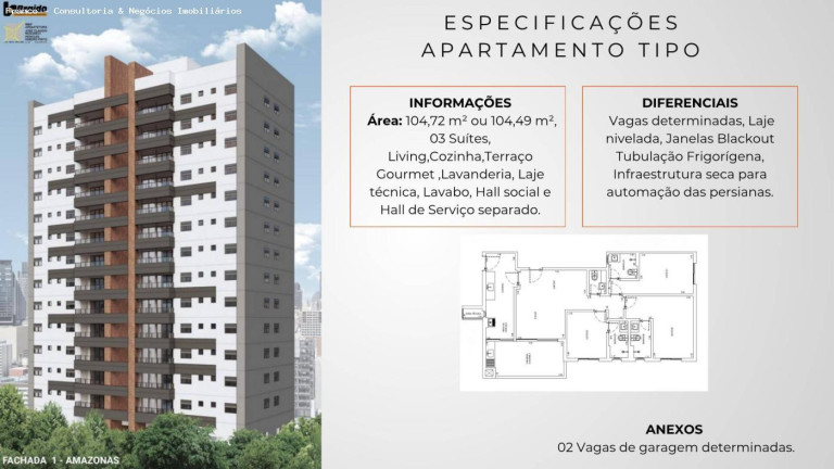 Imagem Apartamento com 3 Quartos à Venda, 104 m² em Santa Paula - São Caetano Do Sul