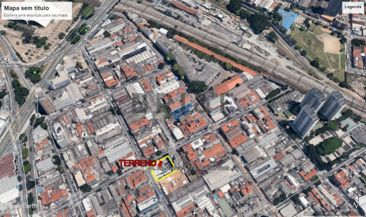 Imagem Terreno à Venda ou Locação, 623 m² em Barra Funda - São Paulo