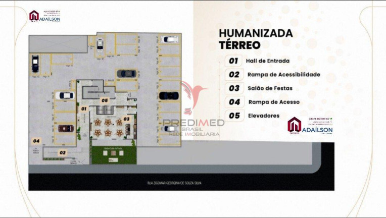 Imagem Apartamento com 2 Quartos à Venda, 55 m² em Areias - São José Imagem Apartamento com 2 Quartos à Venda, 55 m² em Areias - São José