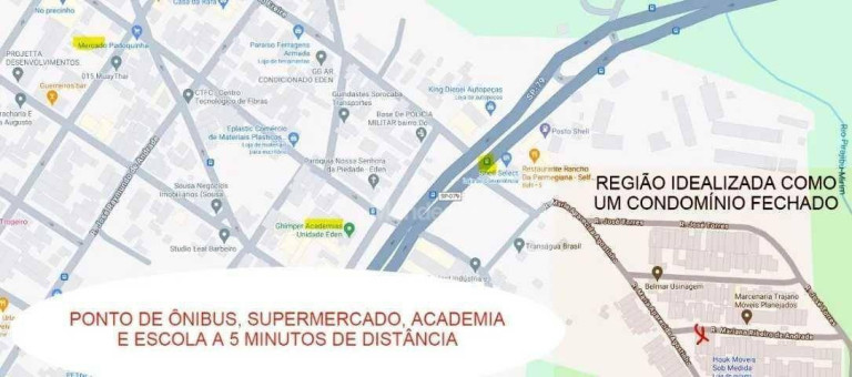 Imagem Casa com 2 Quartos à Venda, 60 m² em Jardim Eden Ville - Sorocaba Imagem Casa com 2 Quartos à Venda, 60 m² em Jardim Eden Ville - Sorocaba