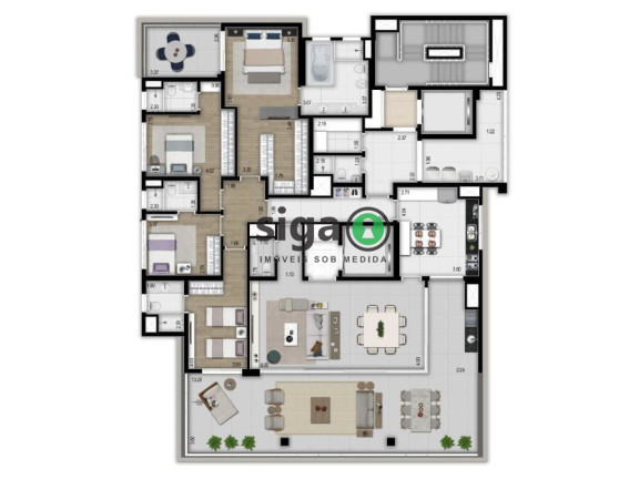Imagem Apartamento com 4 Quartos à Venda, 270 m² em Jardins - São Paulo Imagem Apartamento com 4 Quartos à Venda, 270 m² em Jardins - São Paulo
