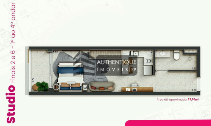 Imagem Imóvel com 1 Quarto à Venda, 33 m² em Jardim Paulista - São Paulo