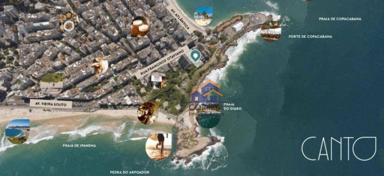 Apartamento com 1 Quarto à Venda, 38 m² em Copacabana - Rio De Janeiro