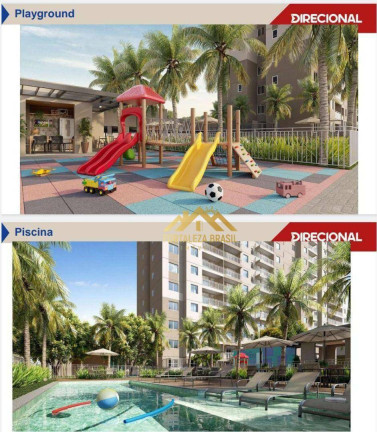 Imagem Imóvel com 2 Quartos à Venda, 49 m² em Parreão - Fortaleza