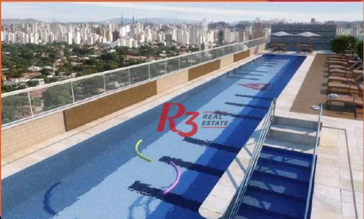Imagem Apartamento com 3 Quartos à Venda, 87 m² em Pompéia - Santos