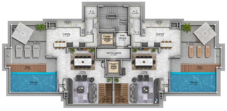 Imagem Apartamento com 4 Quartos à Venda, 146 m² em Pioneiros - Balneário Camboriú