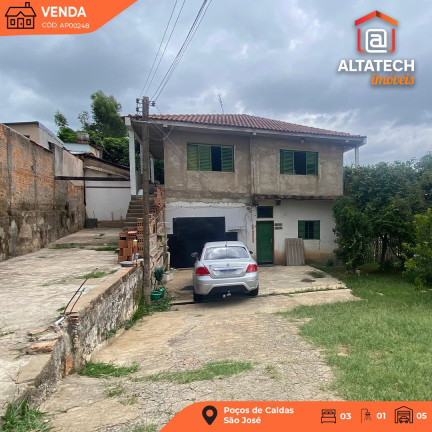 Casa com 3 Quartos à Venda, 250 m² em Bairro São José - Poços De Caldas
