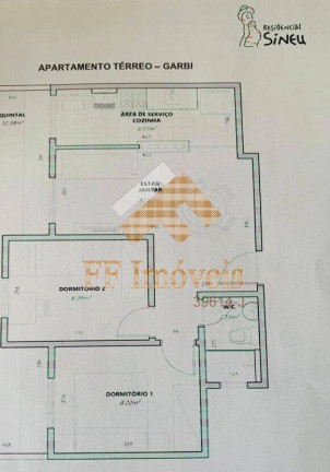 Imagem Apartamento com 2 Quartos à Venda, 47 m² em Jardim São Carlos - São Carlos