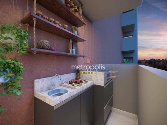 Imagem Apartamento com 2 Quartos à Venda, 50 m² em Campestre - Santo André Imagem Apartamento com 2 Quartos à Venda, 50 m² em Campestre - Santo André