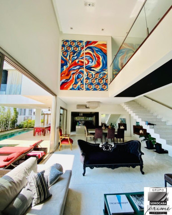 Imagem Casa com 5 Quartos à Venda, 412 m² em Alphaville Nova Esplanada - Votorantim