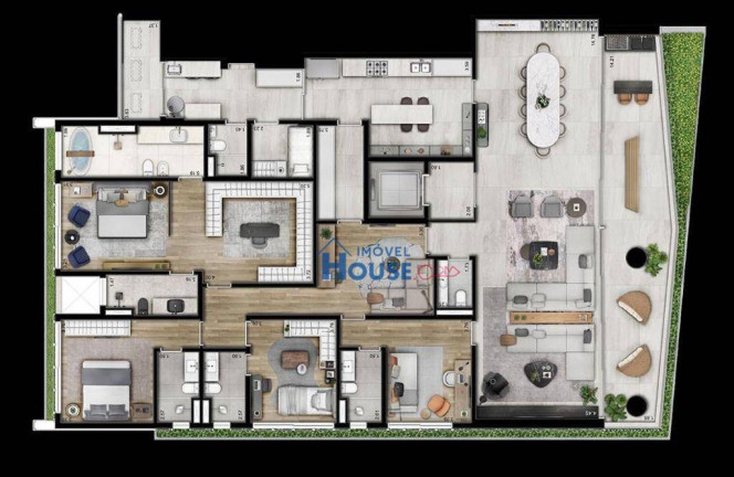 Imagem Apartamento com 4 Quartos à Venda, 397 m² em Jardins - São Paulo Imagem Apartamento com 4 Quartos à Venda, 397 m² em Jardins - São Paulo