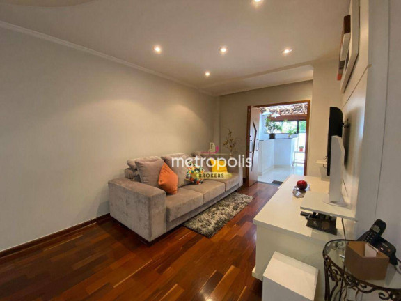 Imagem Cobertura com 3 Quartos à Venda, 100 m² em Santa Maria - Santo André Imagem Cobertura com 3 Quartos à Venda, 100 m² em Santa Maria - Santo André